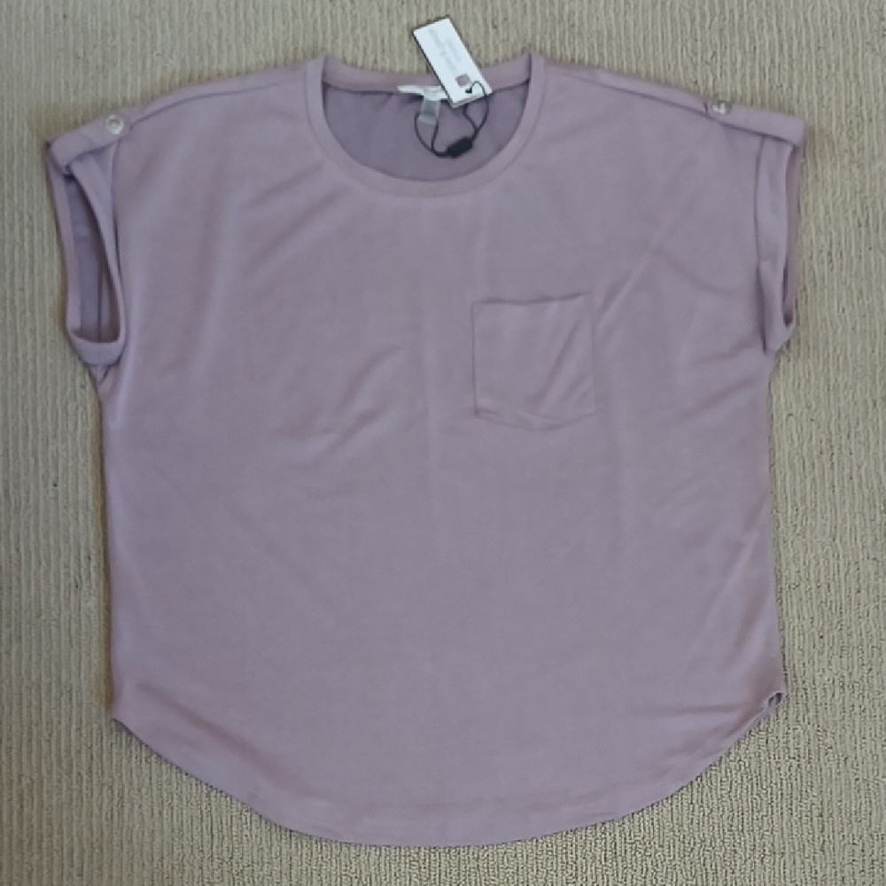 NWT Cable & Gauge || Mauve Blouse || Large